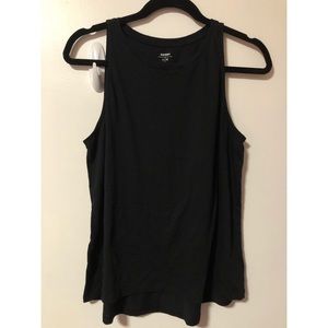 Black tank top